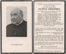 Versterren Mathias 1945..